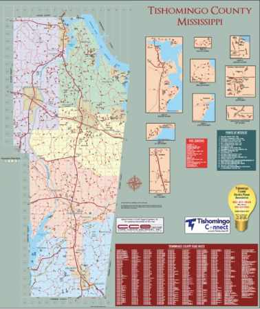 Iuka County Map